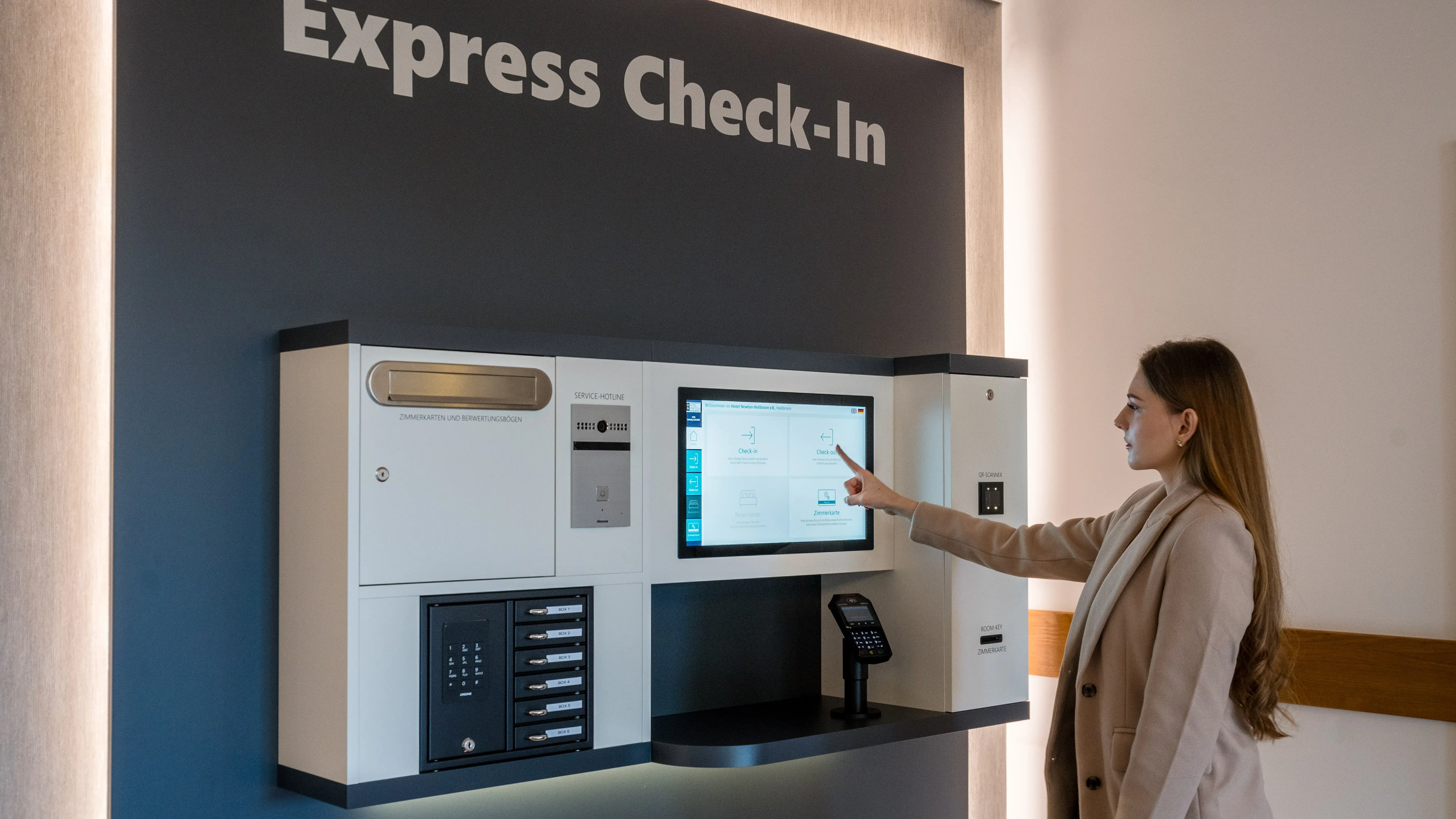 Express-Checkin im Hotel Heilbronn